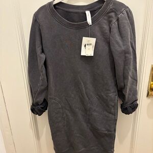NWT Anthropologie Daily Practice Sweatshirt Dress